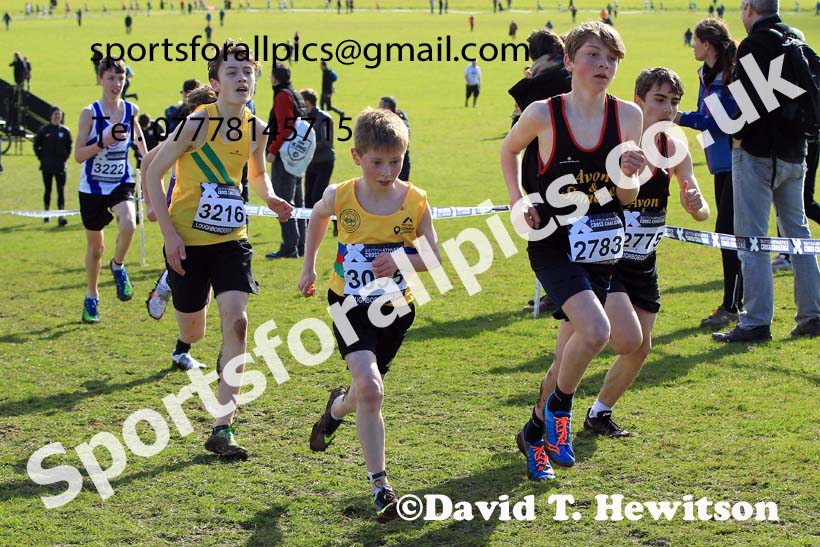 Boys Under-13s 2022 CAU Inter Counties Cross Country, Prestwold Hall, Loughborough.  Photo: David T. Hewitson/Sports for All Pics